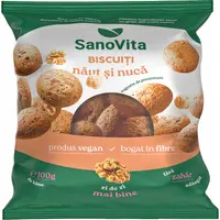Biscuiti cu Naut si Nuca fara Zahar Adaugat 100g