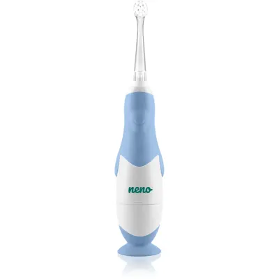 NENO Denti Blue 0-3 y baterie perie de dinti pentru copii 1 buc