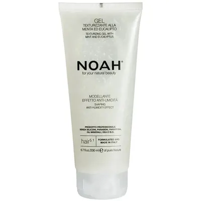 Gel Texturizant si Volumizant pentru Par cu Efect Anti-Umiditate cu Ulei de Menta si Eucalipt 5.1 200ml