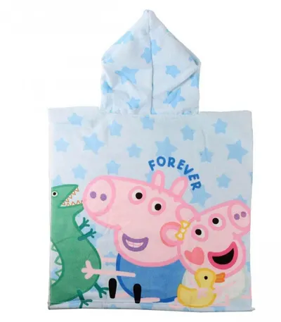 Poncho pentru copii Cerda Peppa Pig 55x110 cm