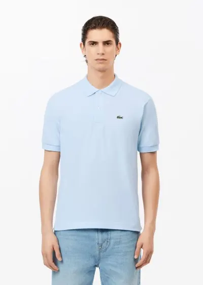 Tricou polo Lacoste clasic albastru