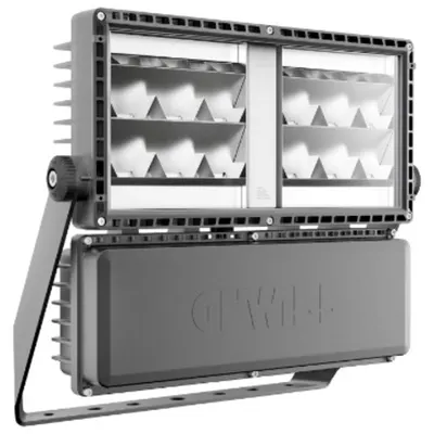 Proiector LED tip SMART [PRO] 2.0 - 2 module - Dimabil 1-10 V - ASYMMETRICAL A2 - 5700K (CRI 70) - IP66 - PROTECTION CLASS I