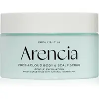 Arencia Fresh Cloud French Mint & Lily crema delicata pentru exfoliere pentru corp si par