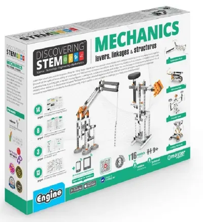Engino STEM Mechanics Constructor - Pârghii, legături și structuri