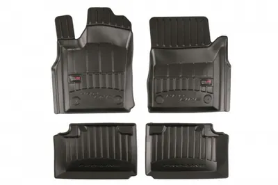 Covorase auto (set, cauciuc, 4 bucati, culoare negru) JEEP COMPASS dupa 2017