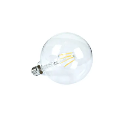 LED Globe lamp 7W, 2700K, 600lm, E27, 230V, G125, klar