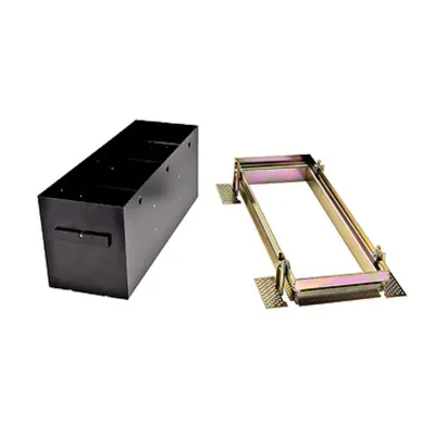 AIXLIGHT PRO III cadrumic carcasa,incl. fitting-kit,argintiu