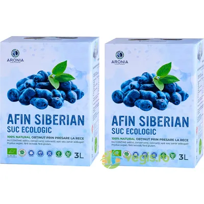 Pachet Suc de Afin Siberian Ecologic/Bio 3L+3L