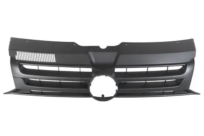 Grila radiator potrivit VW MULTIVAN T5, TRANSPORTER T5 2.0/2.0D 2003-2015 - (negru, THATCHAM)