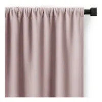 Draperie roz prăfuit dimout (semi-opacă) 140x250 cm Carli – Restilo