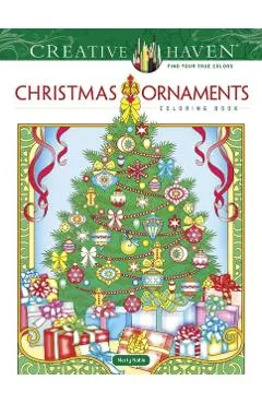 Creative Haven Christmas Ornaments Coloring Book
