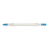 pre-assembled interconnecting cable; Eca; Socket/plug; 2-pole; Cod. I; H05VV-F 2 x 1.5 mm²; 4m; 1,50 mm²; blue