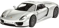 Мodel de asamblat Revell Modern : Mașini - Porsche 918 Spyder (cu accesorii incluse )