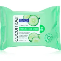 Beauty Formulas Cucumber servetele pentru curatare cu extracte de castravete 25 buc
