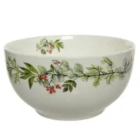 Bol - Porcelain Wreath - White, 480 ml