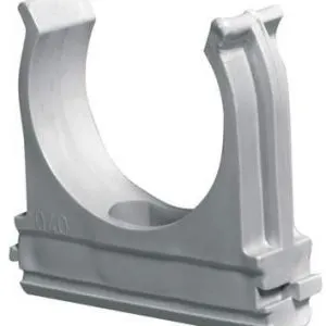 Cleme fixare teava 25 mm, gri / D-CL-25-PROFI Engros
