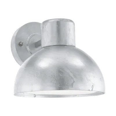 Lampa perete ENTRIMO placat cu zinc 220-240V,50/60Hz IP44