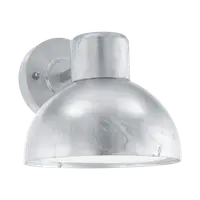 Lampa perete ENTRIMO placat cu zinc 220-240V,50/60Hz IP44