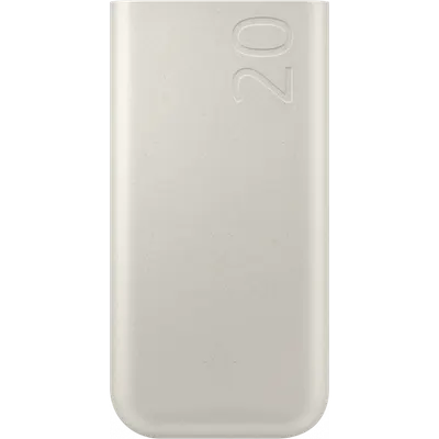 Baterie Externa Samsung, 20000mAh, 45W, PD, 3 x USB-C, Bej EB-P4520XUEGEU