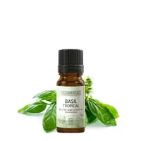 Ulei esential de busuioc tropical bio, 10ml, Ellemental
