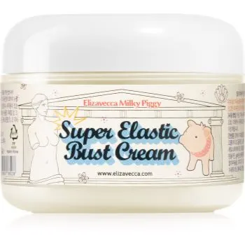 Elizavecca Milky Piggy Super Elastic Bust Cream crema ce ofera fermitate bustului cu colagen