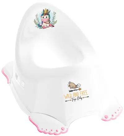 Bebelușul Anatomical Musical Potty Tega Baby - Wild & Free, Unicorn