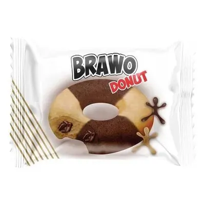 Brawo Donut Mozaik - gogoasa cu blat de cacao si lapte si crema de cacao 40 g Engros