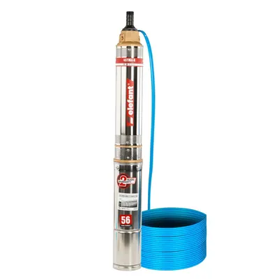 Pompa submersibila ELEFANT 4STM4-8, 1200W, 8 turbine, 100 l/min, inaltime refulare 58 m