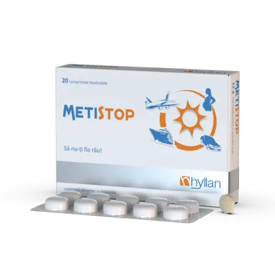 Metistop, Hyllan Pharma | 20 comprimate