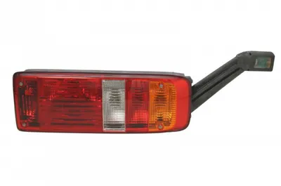 Stop tripla lampa spate dreapta (LED, 24V, semnalizator, lumini ceata, lumini mers inapoi, lumini frana, reflector triangular)
