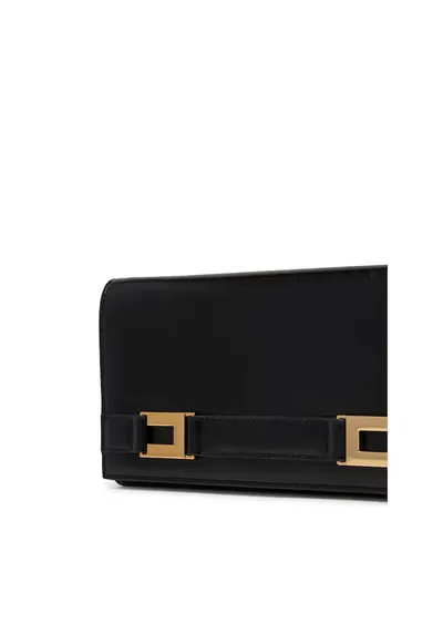 Portofel dama - ecologic - negru - One Size INTL