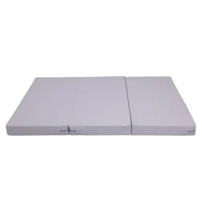 Saltea Gymnastic Satellite PU 150x100x10 cm - trei piese gri