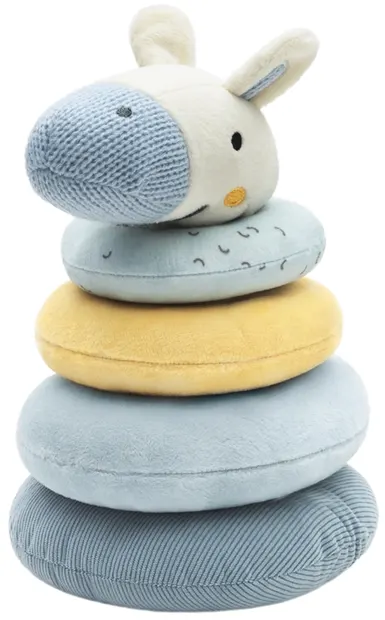 Turn de pluș pentru stivuire KikkaBoo Stripy Friends