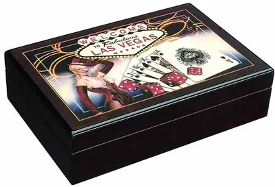 Cutia cu carti de poker Modiano - Las Vegas