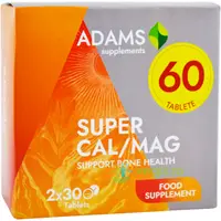 Super Cal/Mag Calciu Magneziu 60tb (30tb+30tb)