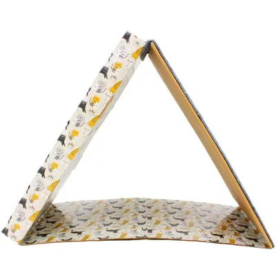 Sisal pliabil pentru pisici culoarea bej
