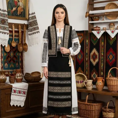 Costum Popular nr 15 format din 4 piese