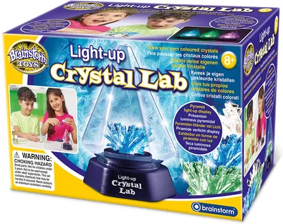 Set de știință Brainstorm - Lumineaza laboratorul de cristal