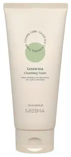 Missha Spumă de curățare Creamy Latte Green Tea, 172 ml