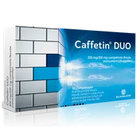 Caffetin Duo 500 mg/200 mg, Alkaloid | 10 comprimate filmate