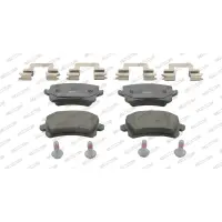 Set placute frana, frana disc FERODO FDB4192