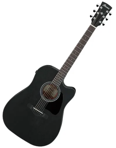 Chitară acustică electrică Ibanez - AW1040CE Open Pore, Weathered Black