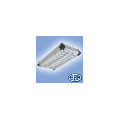 Corpuri de iluminat Fluorescente pentru Montaj Aparent - 2X36 DP HF-P , FIRA 08 COLAGE, ELBAtttttt