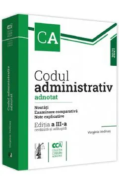 Codul administrativ adnotat Ed.3
