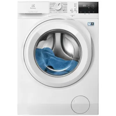Masina de spalat rufe cu uscator Electrolux SteamCare 700 EW7W2471E, 7 kg spalare, 5 kg uscare, 1400 RPM, Clasa A/D, Motor Inverter, SteamCare+Sensicare, TimeManager (Alb)