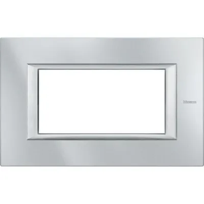 Rama Axolute aluminiu monocrom - 4 module