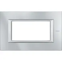 Rama Axolute aluminiu monocrom - 4 module