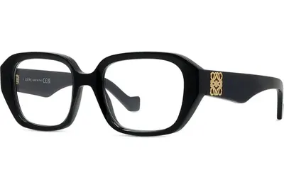 Loewe Anagram Anagram Black Geometric Eyeglasses