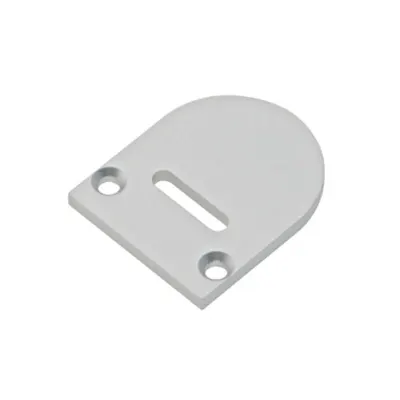 Profile endcap TBK round with cable entry incl. screws