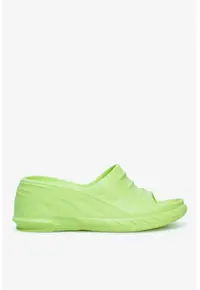 Papuci dama 5905588522720 - Sintetic - Verde - Verde